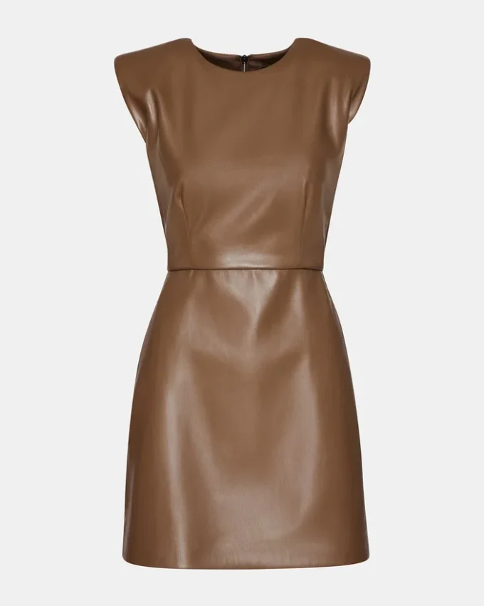 Vestido Belén Marrón
