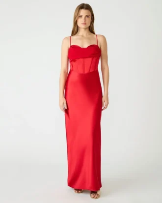 Vestido Carmela rojo