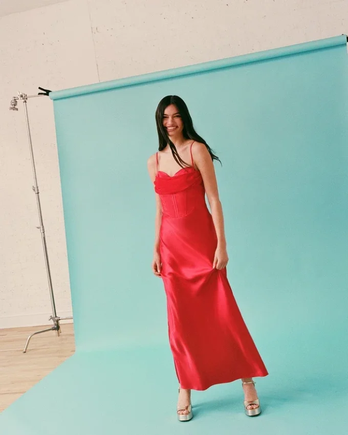 Vestido Carmela rojo Vestido Carmela rojo