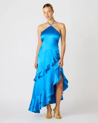 Vestido Caspia azul