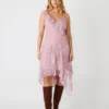 Vestido Dariella Mauve Shadows Vestido Dariella Mauve Shadows