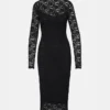 Vestido de encaje Vivienne negro Vestido de encaje Vivienne negro