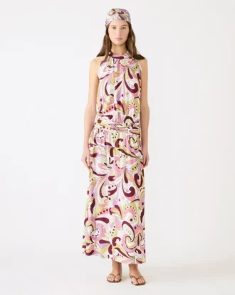 Vestido de gala Petal Paisley