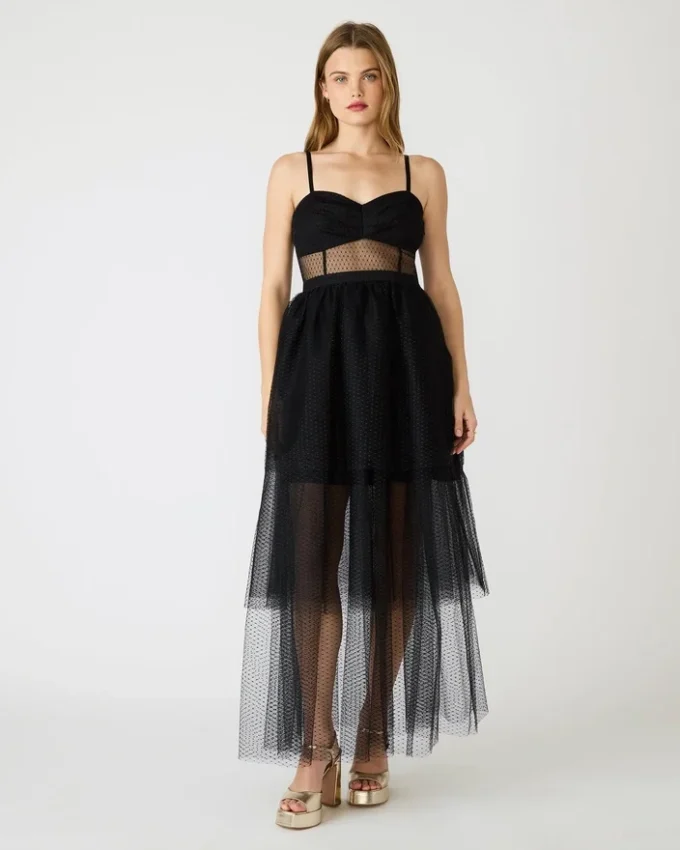 Vestido de tul Emily negro Vestido de tul Emily negro