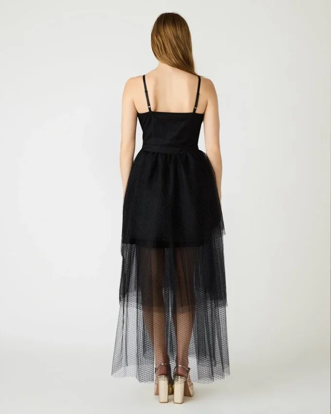 Vestido de tul Emily negro Vestido de tul Emily negro