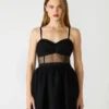 Vestido de tul Emily negro Vestido de tul Emily negro