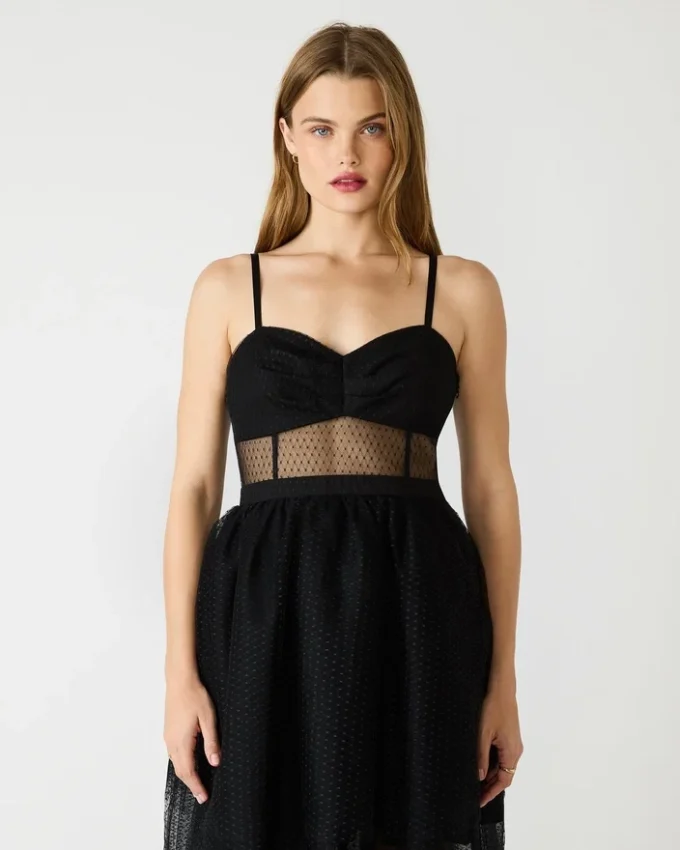 Vestido de tul Emily negro Vestido de tul Emily negro