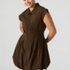 Vestido Dyanne en color espresso oscuro Vestido Dyanne en color espresso oscuro