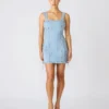 Vestido Gianka azul difuminado Vestido Gianka azul difuminado