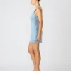 Vestido Gianka azul difuminado Vestido Gianka azul difuminado