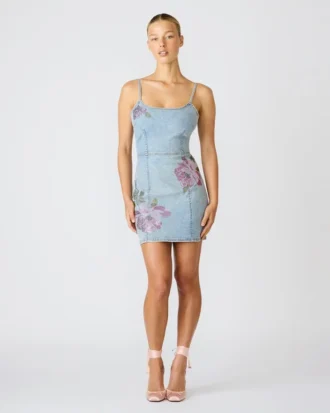Vestido Gisella azul brisa marina