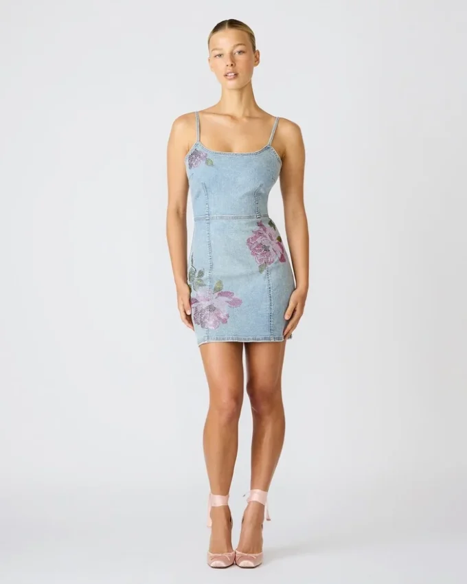 Vestido Gisella azul brisa marina