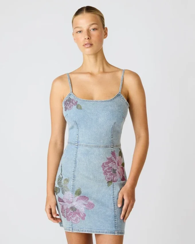 Vestido Gisella azul brisa marina
