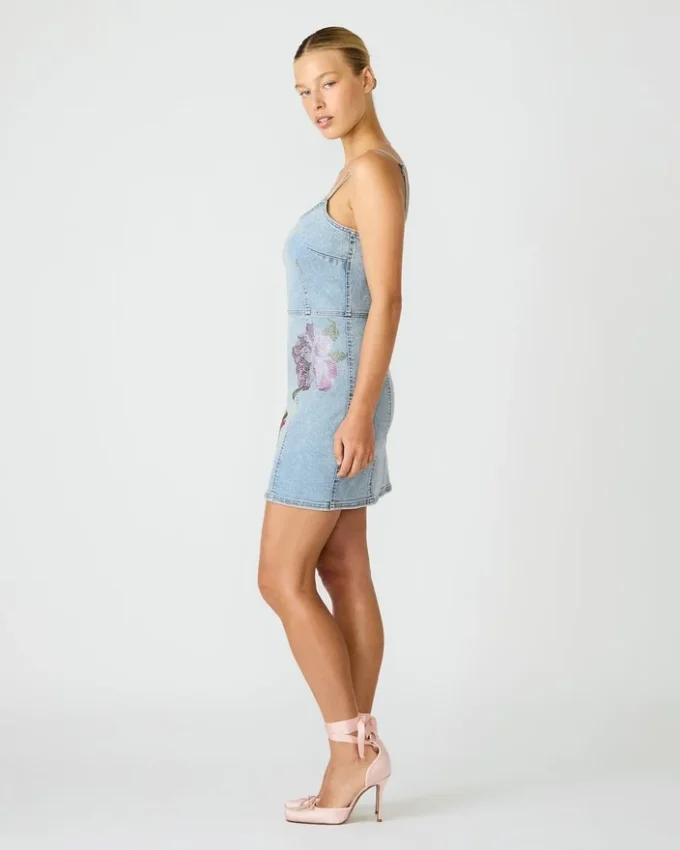 Vestido Gisella azul brisa marina