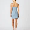 Vestido Gisella azul brisa marina