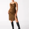 Vestido Giselle Leopardo Vestido Giselle Leopardo