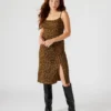Vestido Giselle Leopardo Vestido Giselle Leopardo