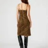 Vestido Giselle Leopardo Vestido Giselle Leopardo