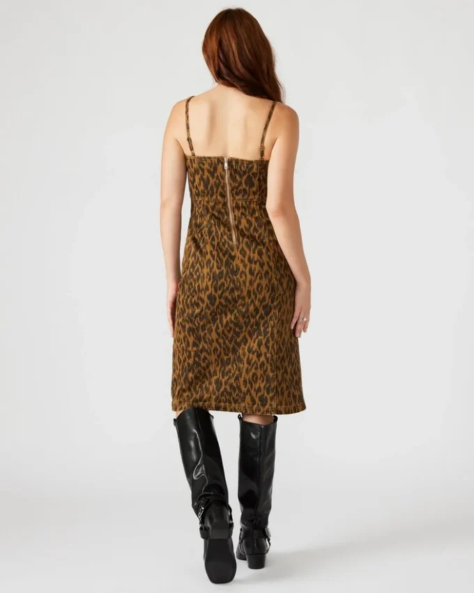 Vestido Giselle Leopardo Vestido Giselle Leopardo