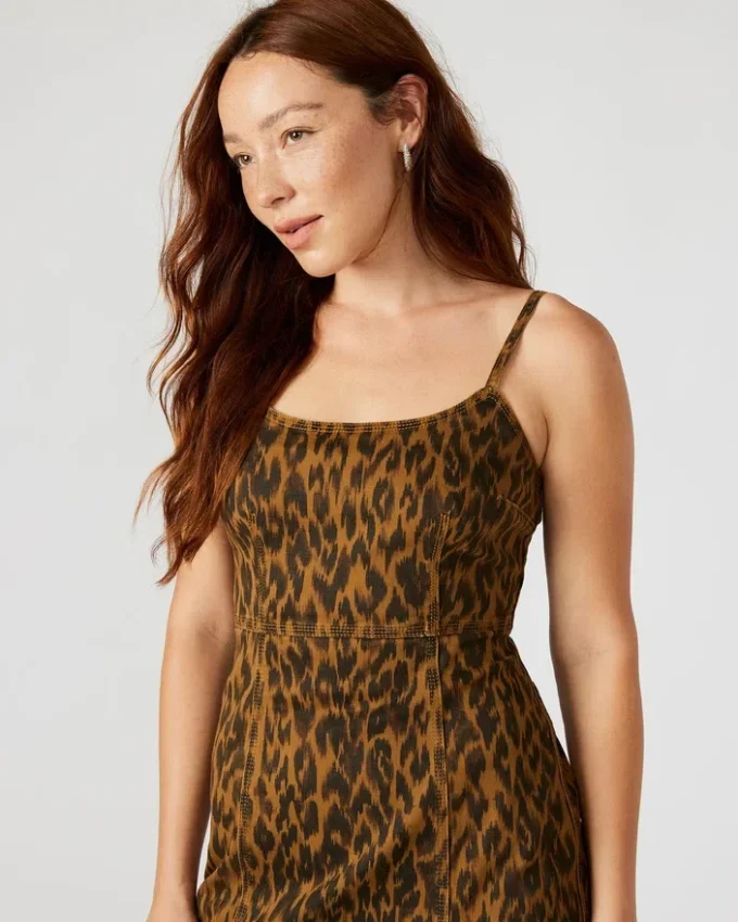 Vestido Giselle Leopardo Vestido Giselle Leopardo
