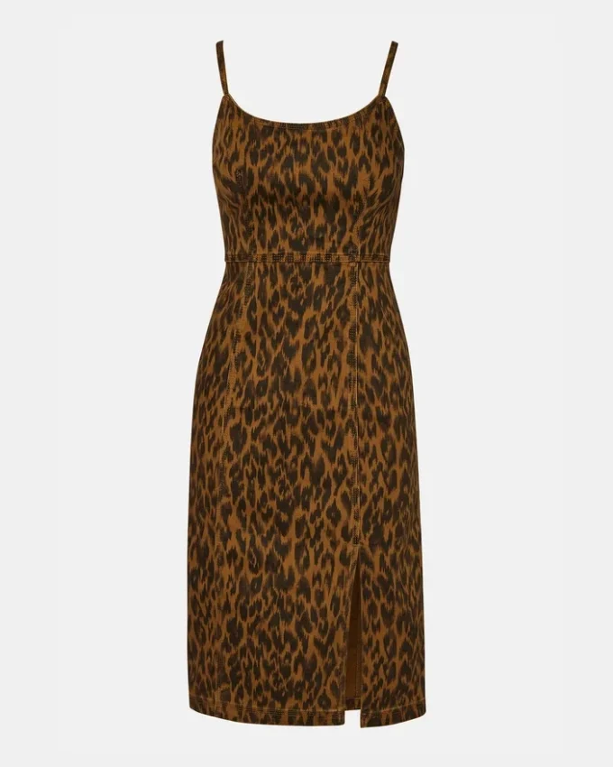 Vestido Giselle Leopardo Vestido Giselle Leopardo