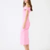 Vestido Gracelyn rosa caramelo