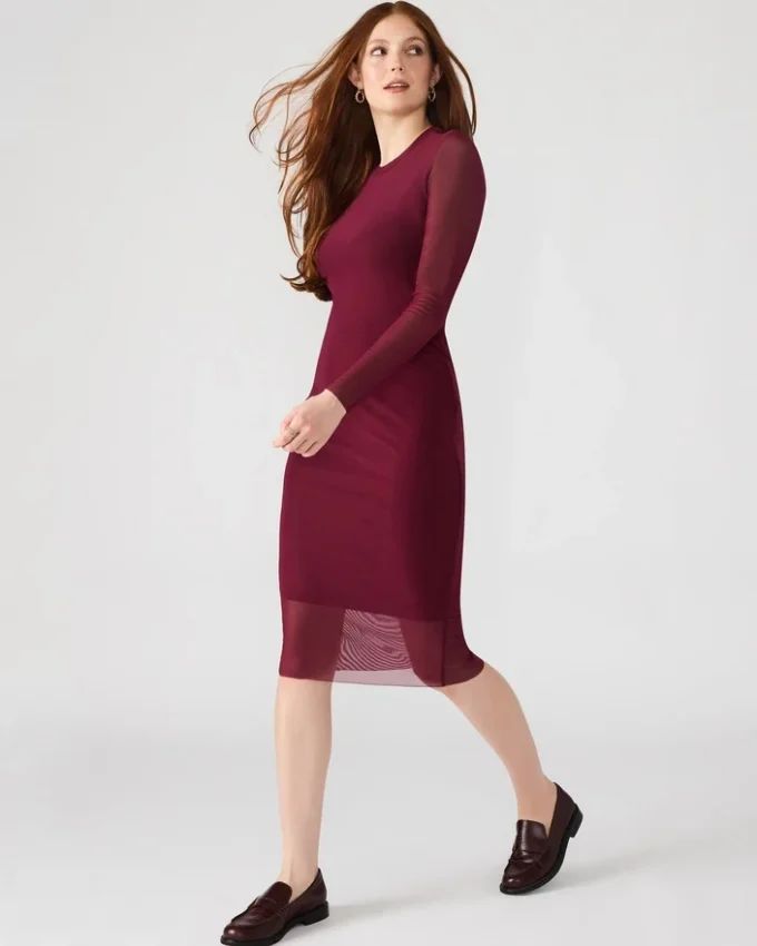 Vestido Hailee color vino Vestido Hailee color vino