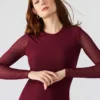 Vestido Hailee color vino Vestido Hailee color vino