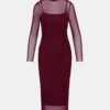 Vestido Hailee color vino Vestido Hailee color vino