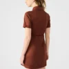 Vestido Joliana en color higo oscuro Vestido Joliana en color higo oscuro