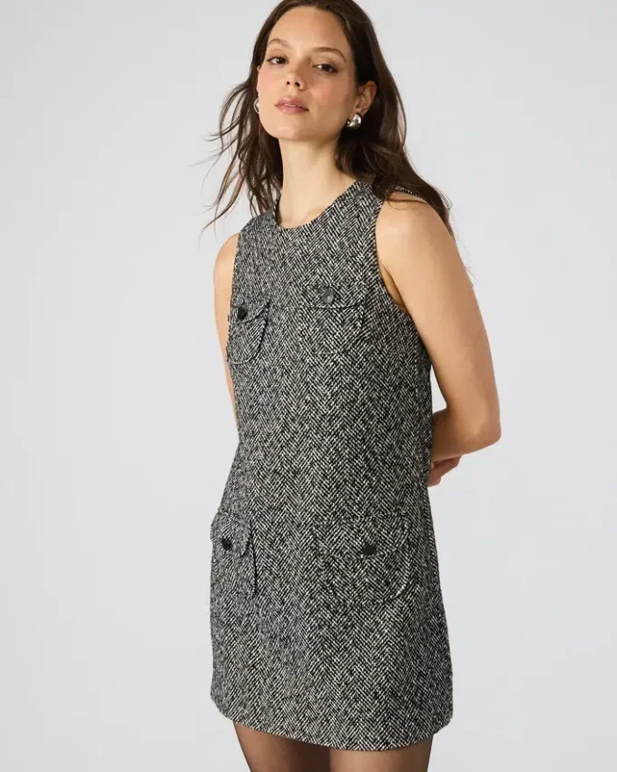 Vestido Louie Negro/Blanco Vestido Louie Negro/Blanco
