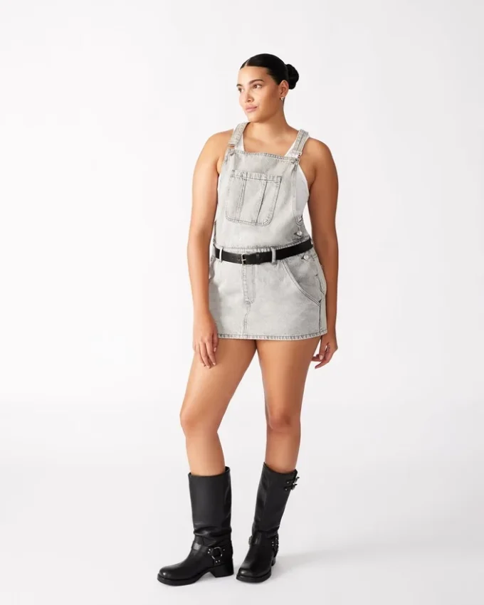 Vestido Tamia Gris claro Vestido Tamia Gris claro