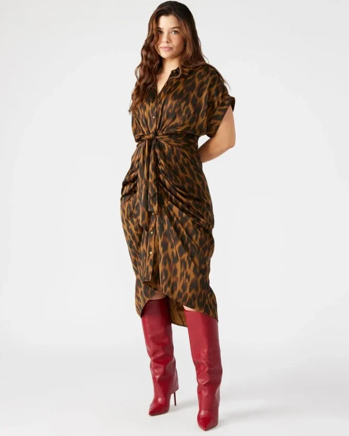 Vestido Tori Leopardo Vestido Tori Leopardo
