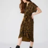 Vestido Tori Leopardo Vestido Tori Leopardo