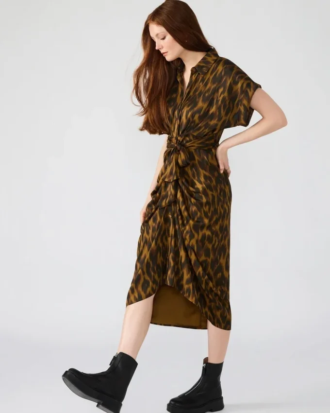 Vestido Tori Leopardo Vestido Tori Leopardo