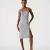 Vestido vaquero Gia gris claro Vestido vaquero Gia gris claro