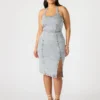 Vestido vaquero Gia gris claro Vestido vaquero Gia gris claro