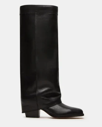 Winnick de cuero negro