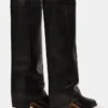 Winnick de cuero negro Winnick de cuero negro