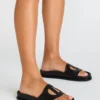 Zosia de cuero negro Zosia de cuero negro